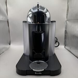 Breville Nespresso Vertuo Coffee Capsule Espresso Machine Chrome BNV220CRO